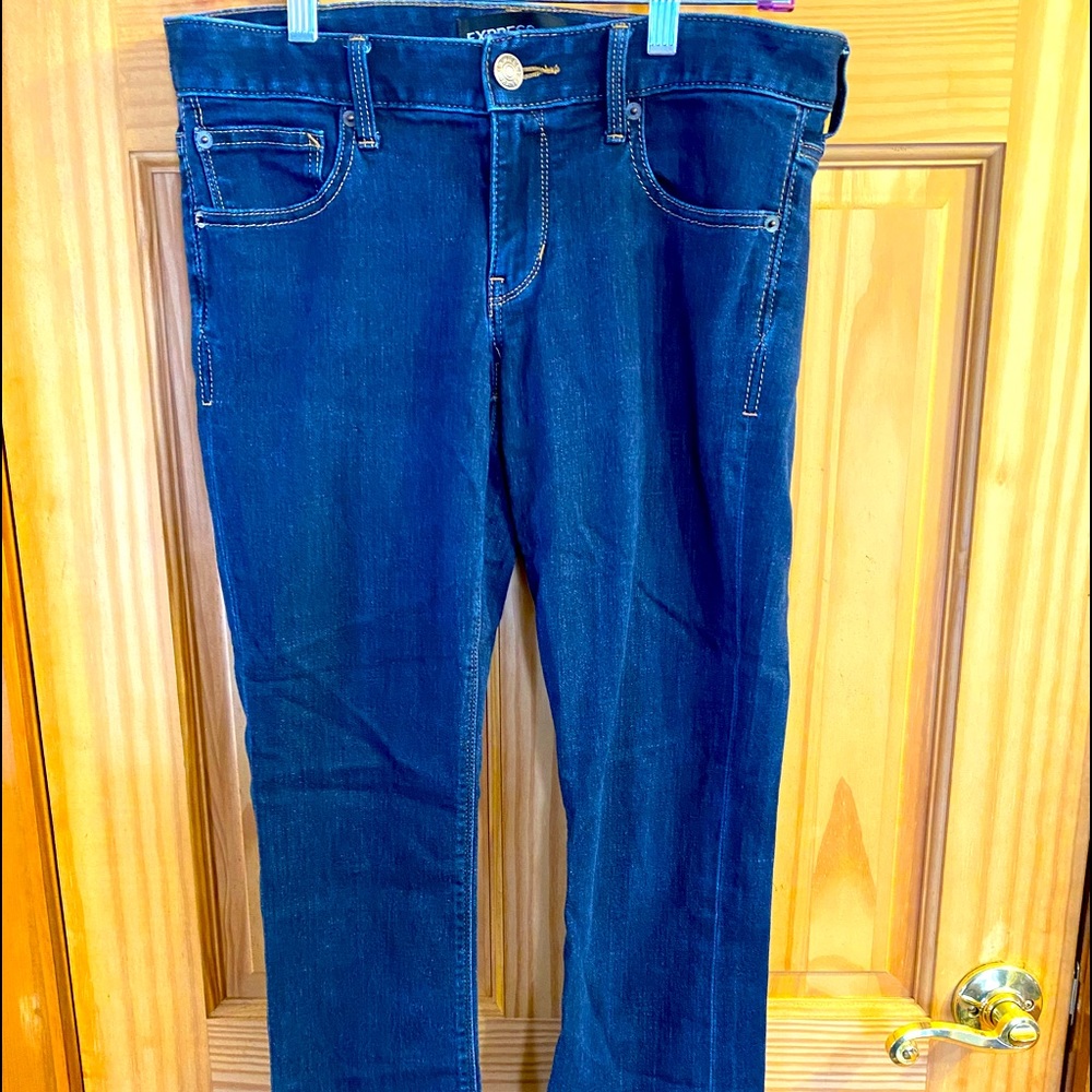 Express Jeans Barley Boot Size 8R x 30 Low Rise